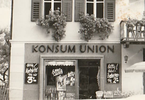 Konsum - Einkaufen im Niederland - Damals